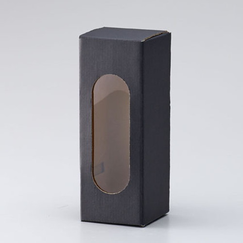 Cardboard box_7.5□21H (カードボード ボックス)【BLACK】の画像