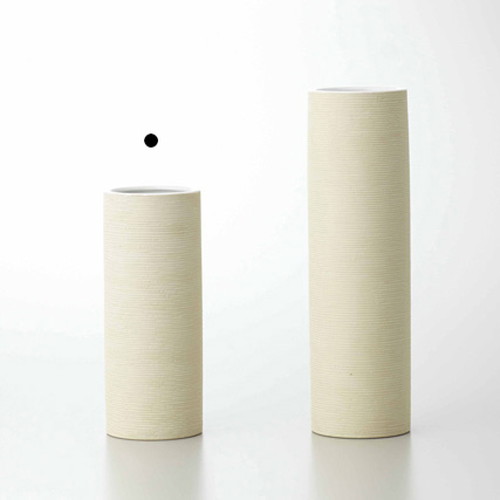 Earthenware_Cylinder 25H (アーセンウェア)【IVORY】の画像