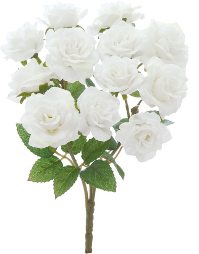 ミニローズブッシュ【ホワイト】の画像