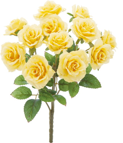 ミニローズブッシュ【イエロー】の画像