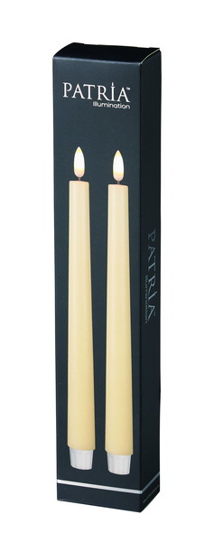 [A-16976_091]PATRIA(ﾊﾟﾄﾘｱ) LEDｷｬﾝﾄﾞﾙﾃｰﾊﾟｰ(2本ｾｯﾄ)【ｱｲﾎﾞﾘ-】の画像