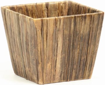 L付ヒヤシンスダ鉢4号用角茶の画像