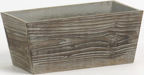 L付木製アンティーク角長連鉢4号用の画像