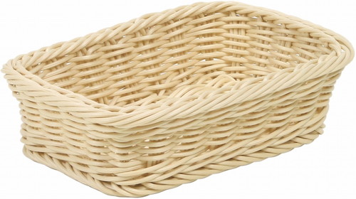 PPバスケット22×15 アイボリーの画像