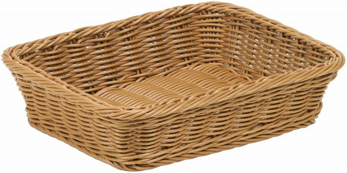 PPバスケット30×25 カフェブラウンの画像