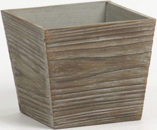 L付木製アンティーク角ダ鉢5号用の画像