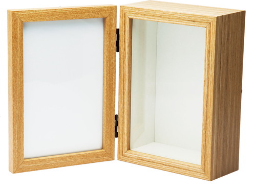 ボックス&フォトフレームM【ナチュラル】の画像