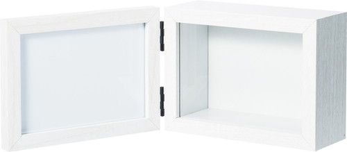 レクトボックス&フォトフレーム S【ホワイト】の画像