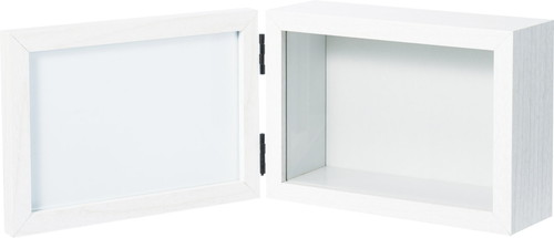 レクトボックス&フォトフレーム M【ホワイト】の画像