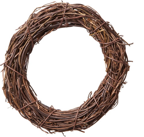 10cmナチュラルリース 6Pの画像