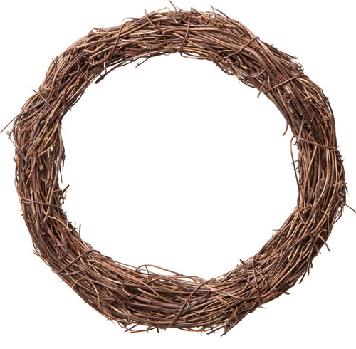 15cmナチュラルリースの画像