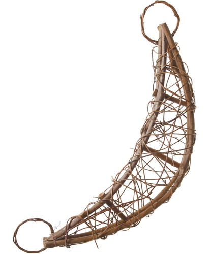 35cmナチュラルラタンクレッセントの画像