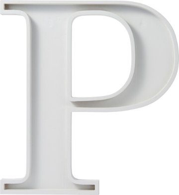 アルファベットベース P画像
