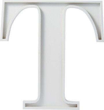 アルファベットベース T画像