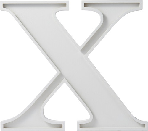 アルファベットベース Xの画像