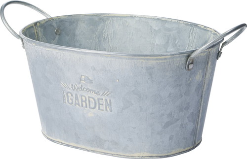 スチールオーバルポットMの画像