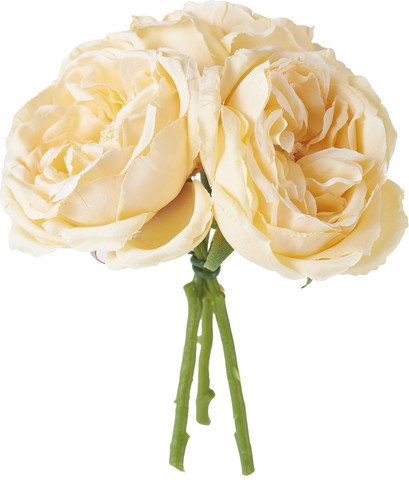 フラワーガーデンローズバンドル3P【ベージュ】の画像