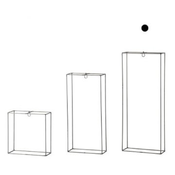 Thin iron frame_20L7.5W48H (シン アイアン フレーム)【SILVER】の画像