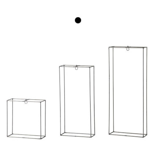 Thin iron frame_18L7.5W38H (シン アイアン フレーム)【SILVER】の画像
