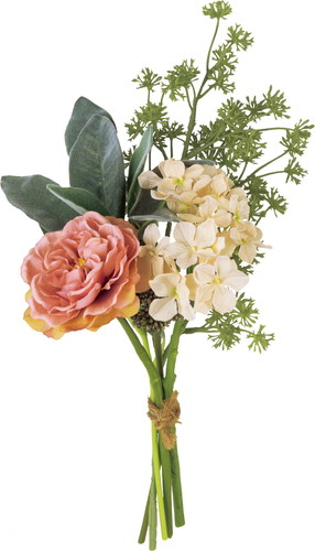 ガーデンローズミックスキャリーブーケS【ベージュ】の画像