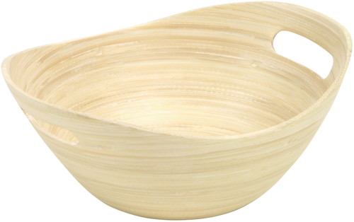 Bamboo kuchen oval bowl S NA画像