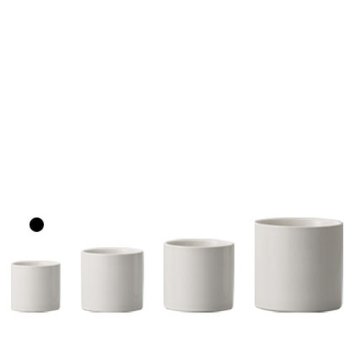 COLOR VASE_CYLINDER 7φ6H (カラー ベース)【WHITE】の画像