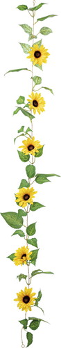 120cmヒマワリガーランド【イエロー】の画像
