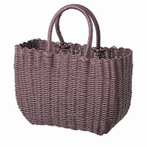 PPバッグ ブラウンの画像