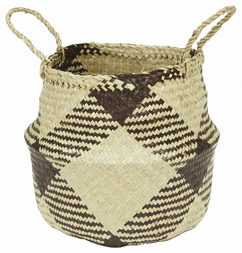 シーグラスバスケット Lの画像