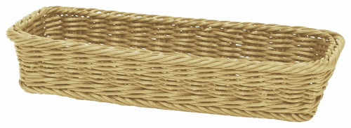 PEバスケットベージュ カトラリーの画像