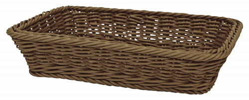 PEバスケットブラウン トレーMの画像