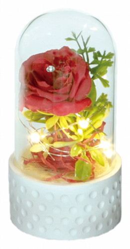 LEDフラワー ドーム赤の画像