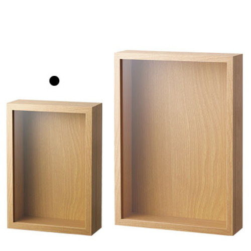 BOX frame Ⅱ_30L21W8H (ボックス フレーム ツー)【IVORY】の画像