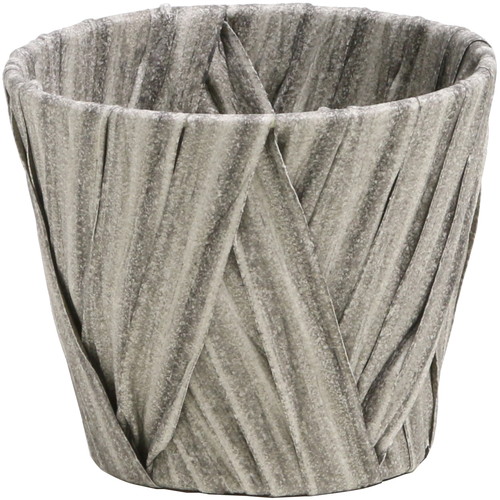 PEクロス編み ダ鉢3号用グレーの画像
