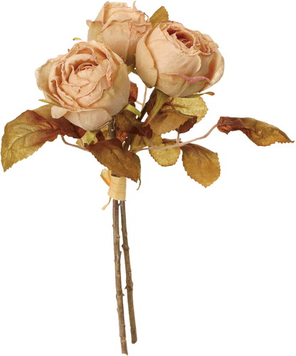 ドライローズブーケ【ベージュ】の画像