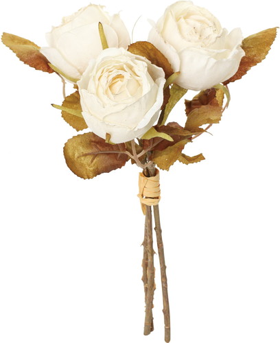 ドライローズブーケ【クリーム】の画像