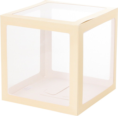 ディスプレイキューブ(22×22)3P【クリーム】の画像