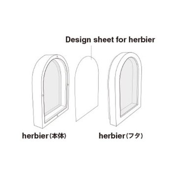 Design Sheet for herbier arch (デザインシート フォー エルビエアーチ)【CLEAR】画像
