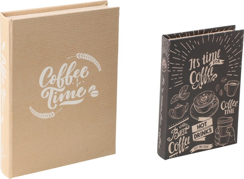 ブックケースコーヒー2Pセットの画像