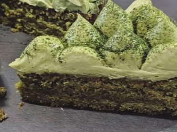 キューブケーキ〈抹茶ガトーショコラ〉の画像