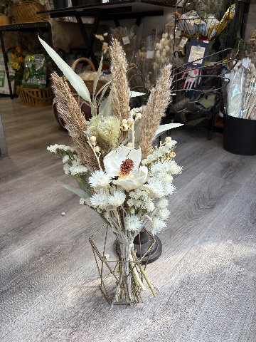 ドライフラワーの花束　ナチュラルブラウンの画像
