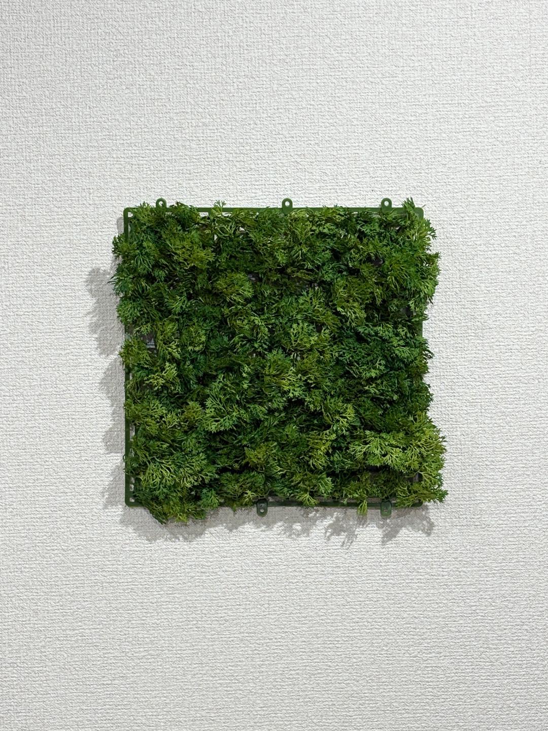 【カスタムオーダー】wall green 造花２５X２５の画像