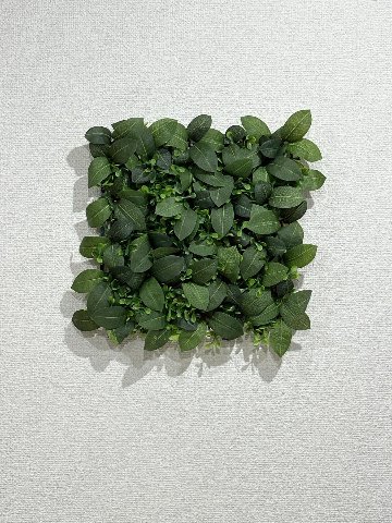 【カスタムオーダー】wall green 造花２５X２５の画像