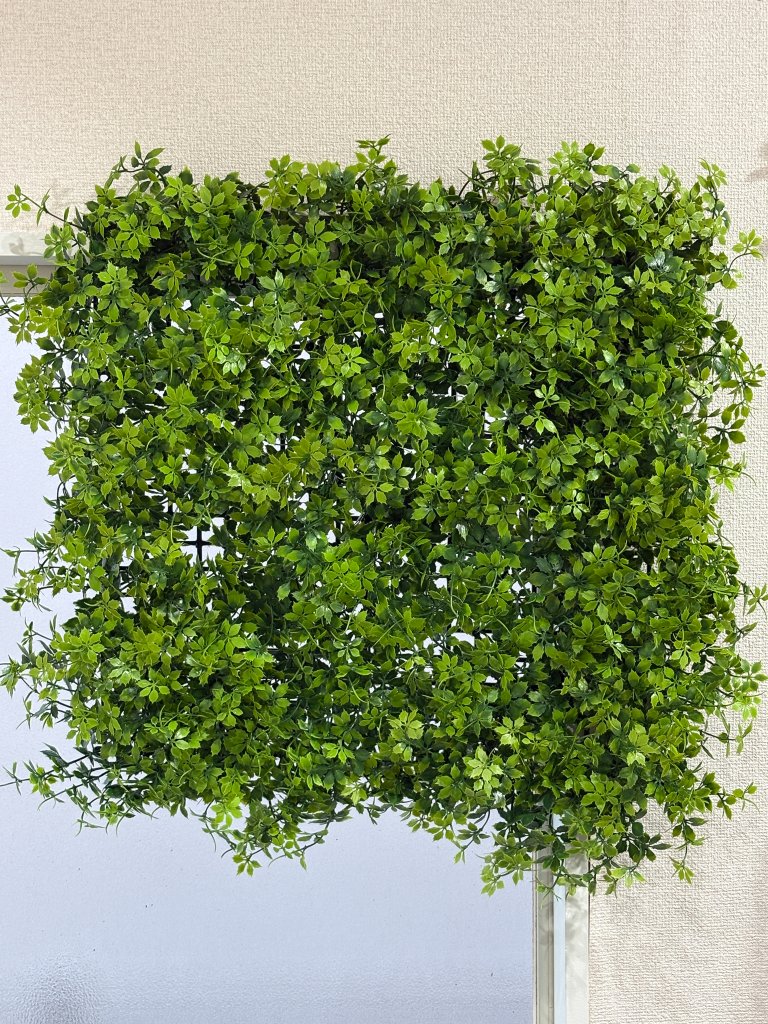 【カスタムオーダー】wall green 造花50X50の画像