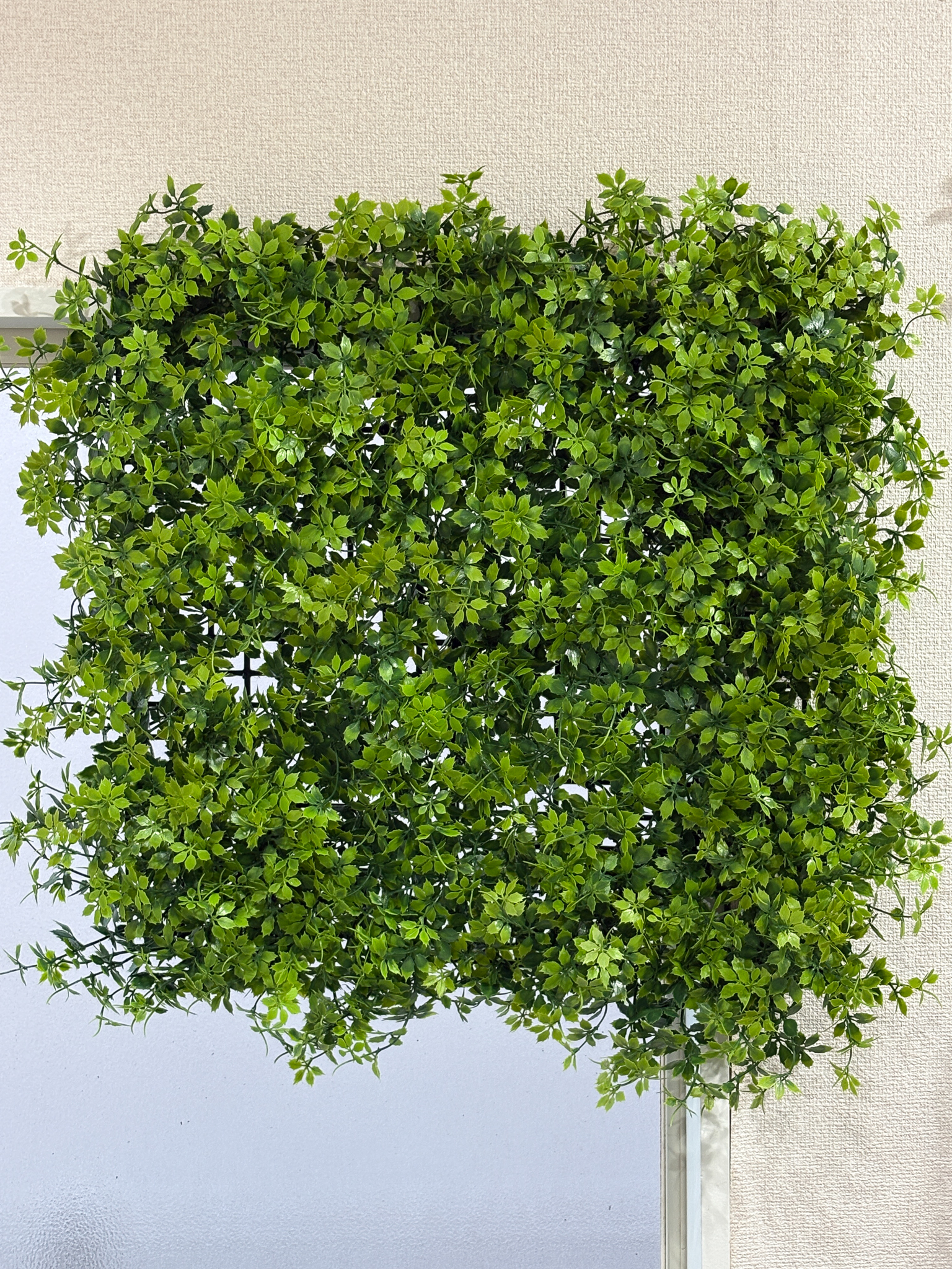 【カスタムオーダー】wall green 造花50X50の画像
