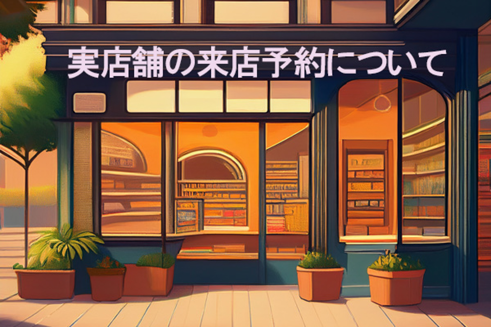 実店舗の予約について