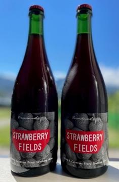 【ロゼ泡】ヴェレゾンノート　STRAWBERRY FIELDS ストロベリー フィールズ 2023の画像