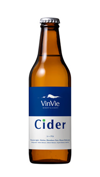 【シードル】VINVIE ヴァンヴィ　VinVie ヴァンヴィ シードル NV 330mlの画像