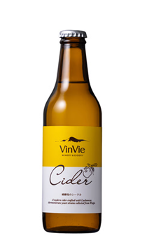【シードル】VINVIE ヴァンヴィ　蜂酵母のシードル アシナガバチ NV 330mlの画像