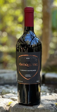 カンティーナリエゾーさん醸造/【赤】VENTIQUATTRO ヴェンティクワットロ　Cabernet sauvignon Kakuto　カベルネソーヴィニョン 角藤農園 2021の画像